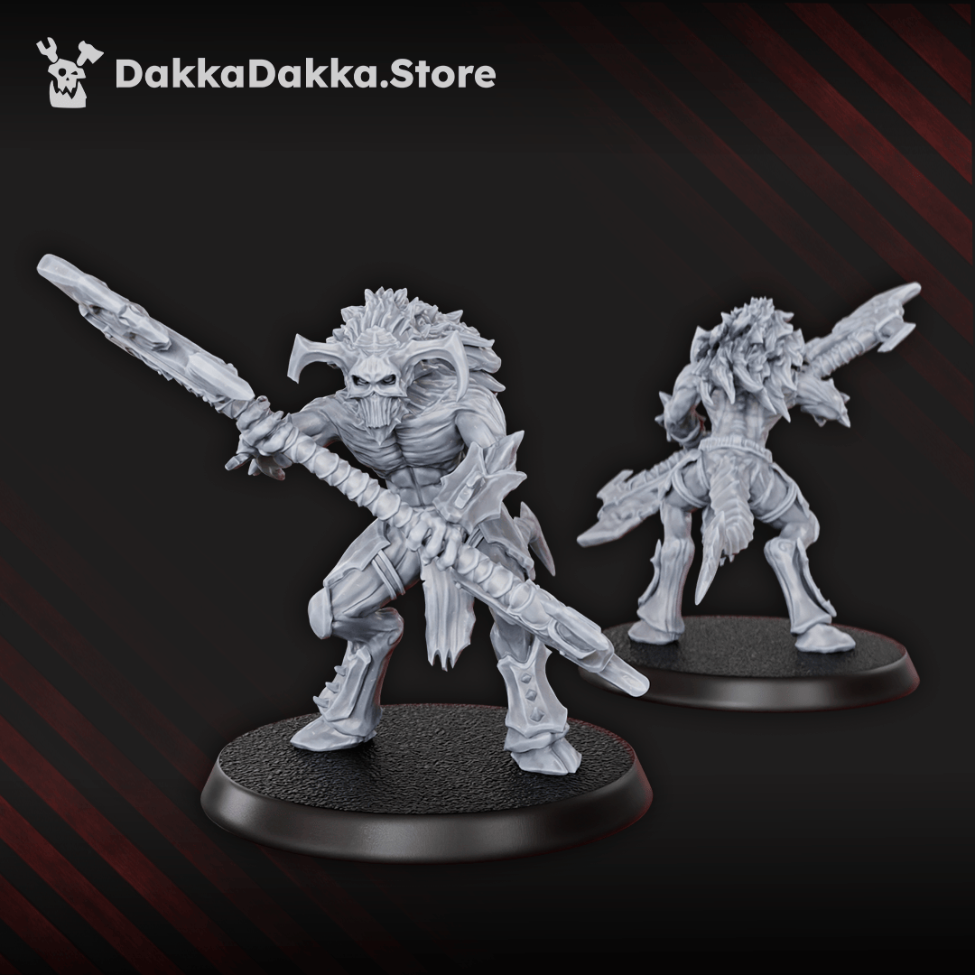 Tabletop Terrain Miniature Flesh Daemon Squad x10