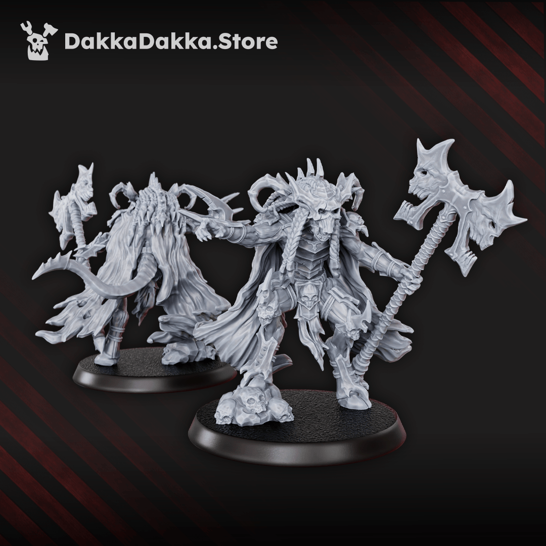 Tabletop Terrain Miniature Flesh Daemon Squad x10