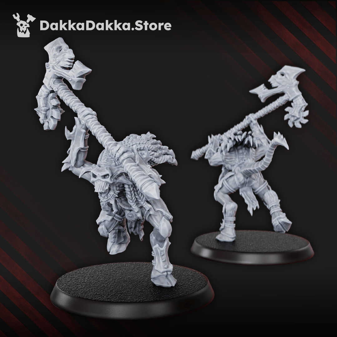 Tabletop Terrain Miniature Flesh Daemon Squad x10