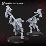 Tabletop Terrain Miniature Flesh Daemon Squad x10