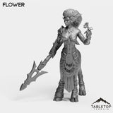 Tabletop Terrain Miniature Flower Night Dryad