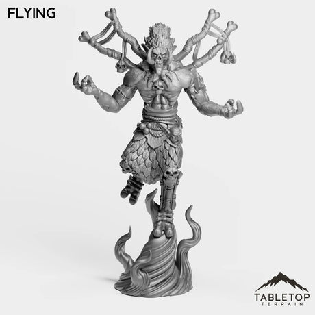 Tabletop Terrain Miniature Flying Undead Troll