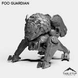 Tabletop Terrain Miniature Foo Guardian - Black Lotus Squad