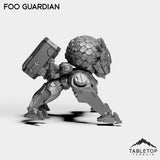 Tabletop Terrain Miniature Foo Guardian - Black Lotus Squad