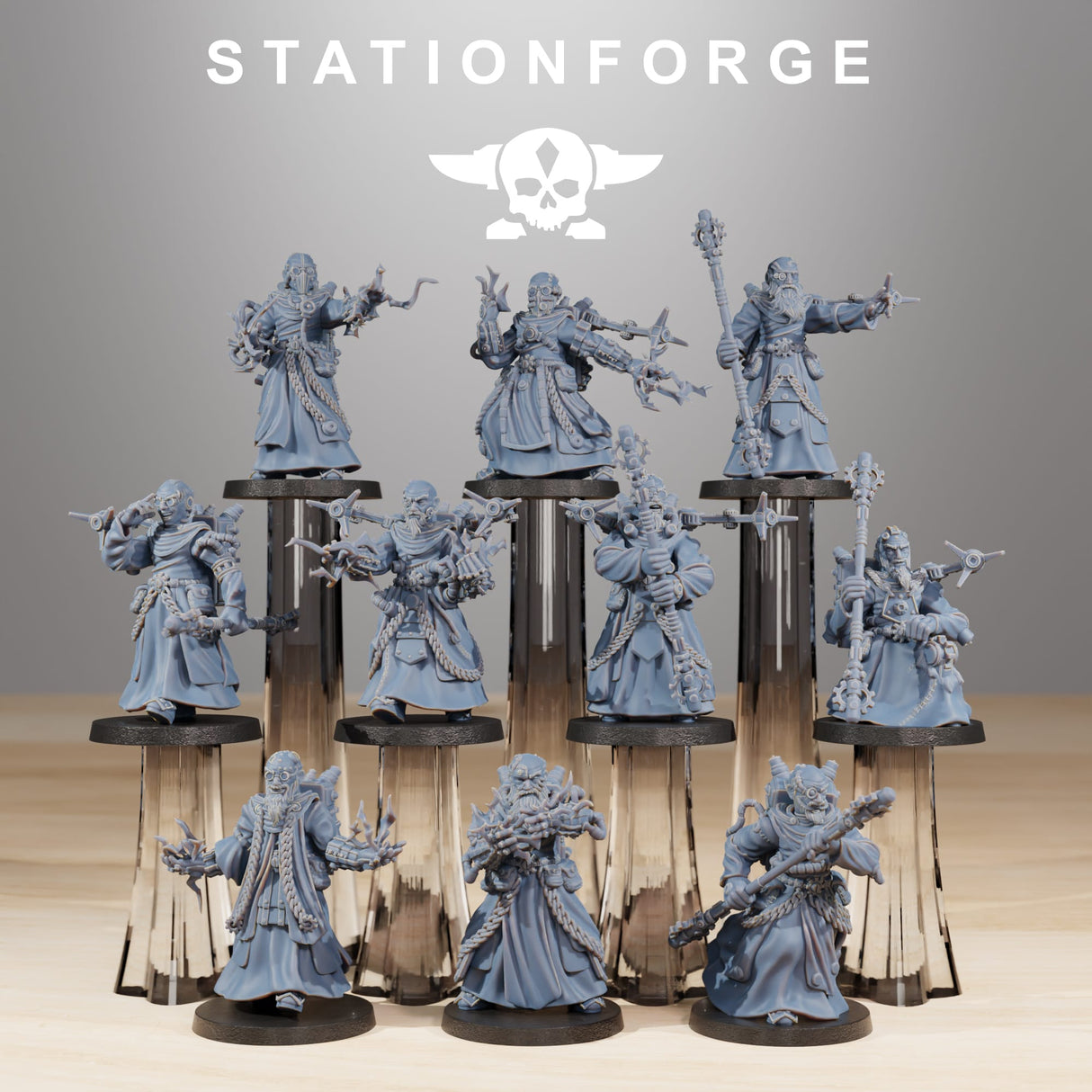 Tabletop Terrain Miniature Forager Preachers