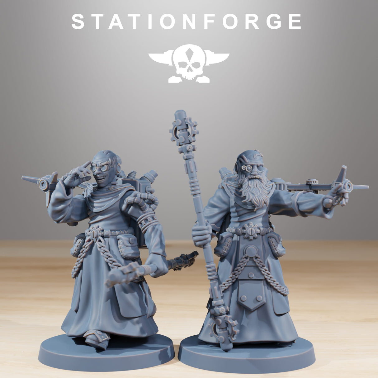 Tabletop Terrain Miniature Forager Preachers