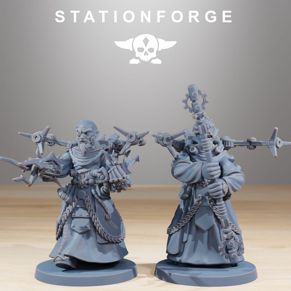Tabletop Terrain Miniature Forager Preachers