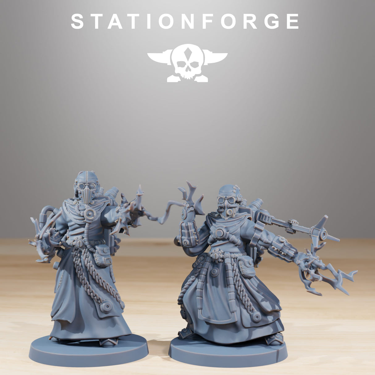 Tabletop Terrain Miniature Forager Preachers