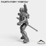 Tabletop Terrain Miniature Fourth Form - Human Hybrids