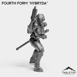 Tabletop Terrain Miniature Fourth Form - Human Hybrids