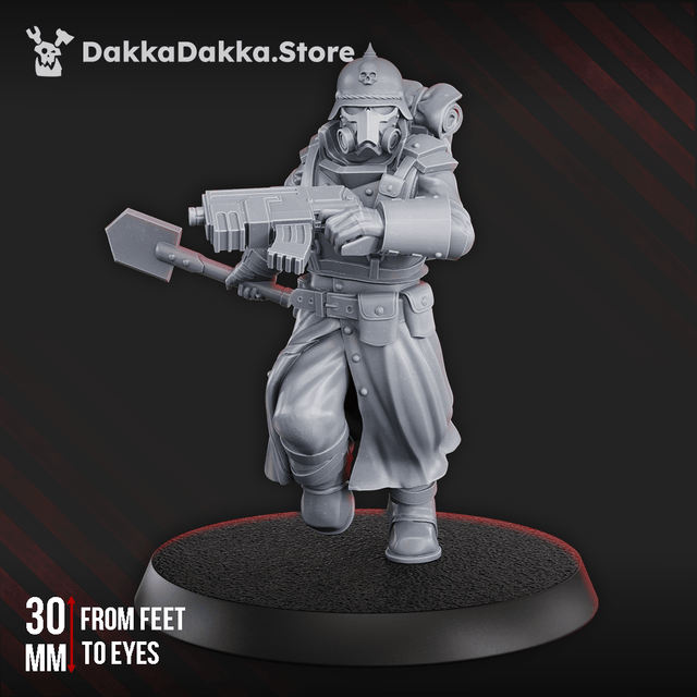 Tabletop Terrain Miniature FREE STL: 2nd Death Division commander