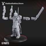 Tabletop Terrain Miniature FREE STL: Dawnguard Squad Commander