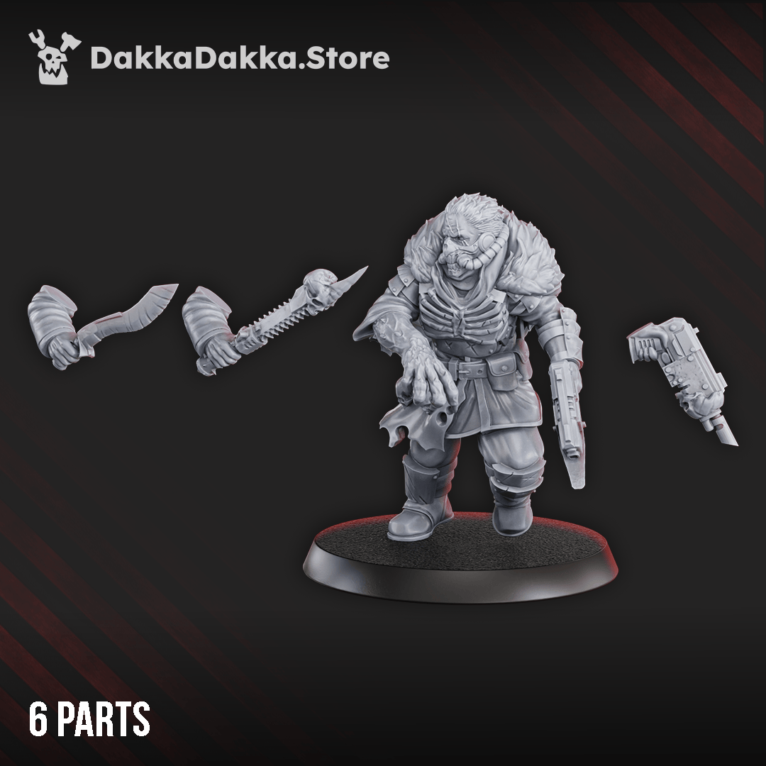 Tabletop Terrain Miniature FREE STL: Vultures Gang commander