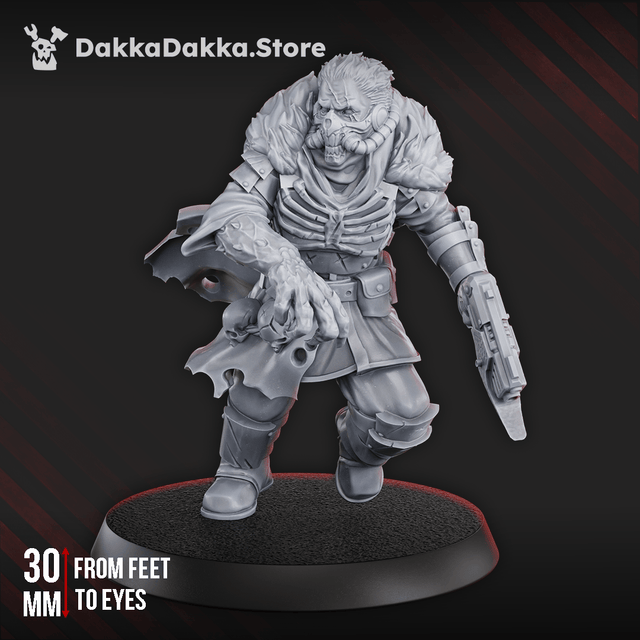 Tabletop Terrain Miniature FREE STL: Vultures Gang commander
