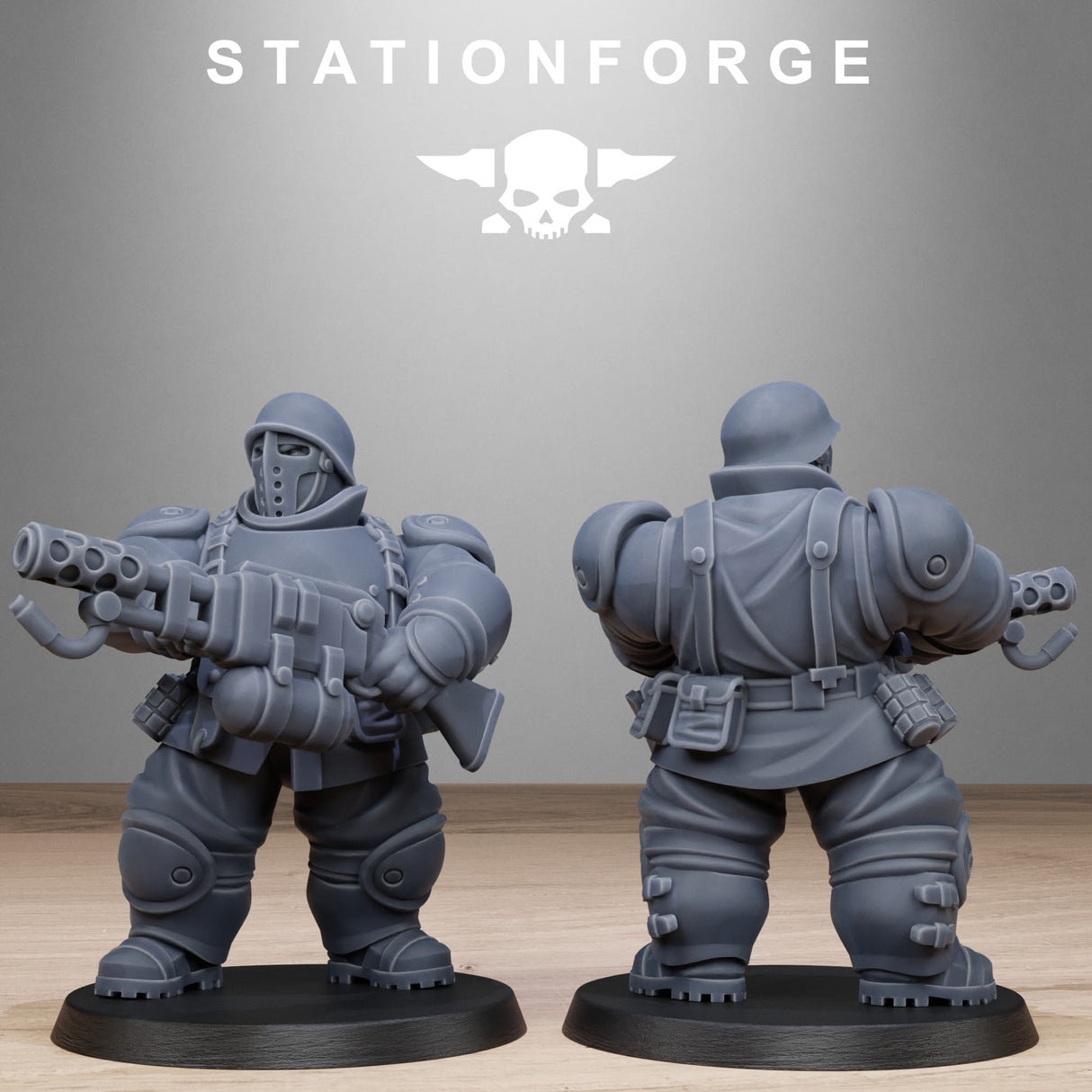 Tabletop Terrain Miniature FreeGuard Armored Mutants