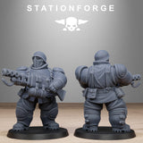 Tabletop Terrain Miniature FreeGuard Armored Mutants