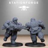 Tabletop Terrain Miniature FreeGuard Armored Mutants