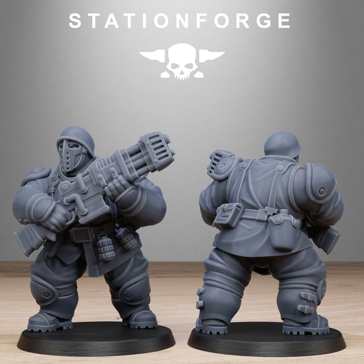 Tabletop Terrain Miniature FreeGuard Armored Mutants
