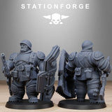 Tabletop Terrain Miniature FreeGuard Armored Mutants