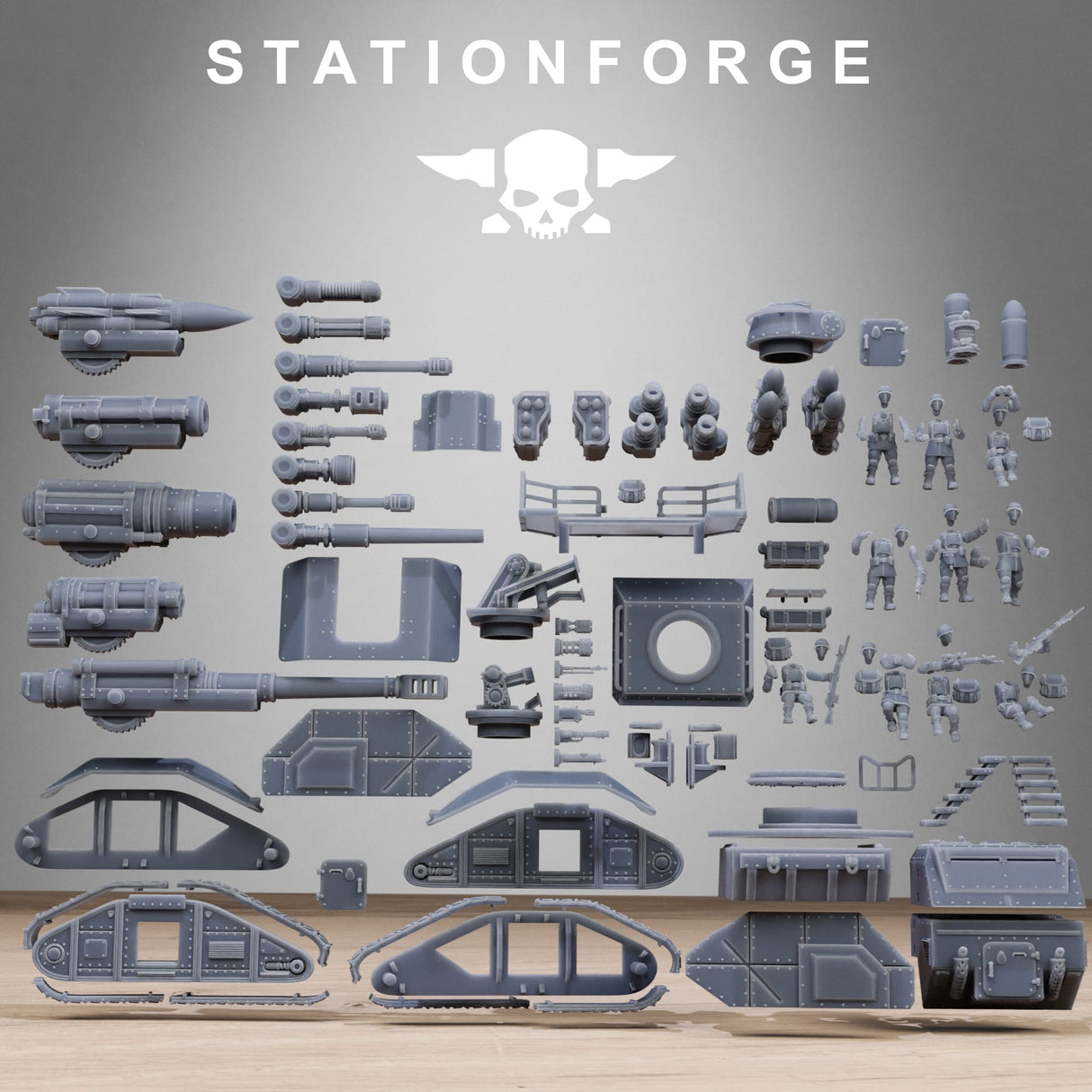 Tabletop Terrain Miniature Freeguard Artillery Mini Tank