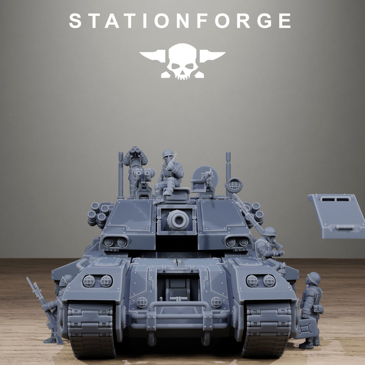 Tabletop Terrain Miniature Freeguard Avant Tank