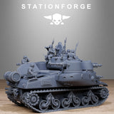 Tabletop Terrain Miniature FreeGuard Battle Tank
