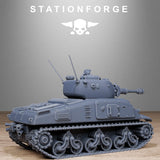 Tabletop Terrain Miniature FreeGuard Battle Tank