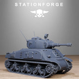 Tabletop Terrain Miniature FreeGuard Battle Tank
