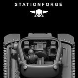Tabletop Terrain Miniature FreeGuard Battle Tank