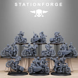 Tabletop Terrain Miniature FreeGuard Bikers