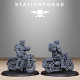 Tabletop Terrain Miniature FreeGuard Bikers