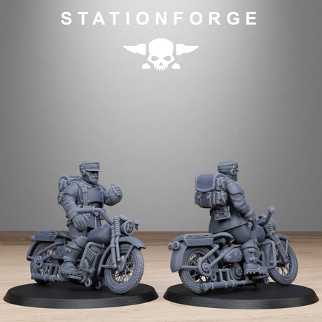 Tabletop Terrain Miniature FreeGuard Bikers