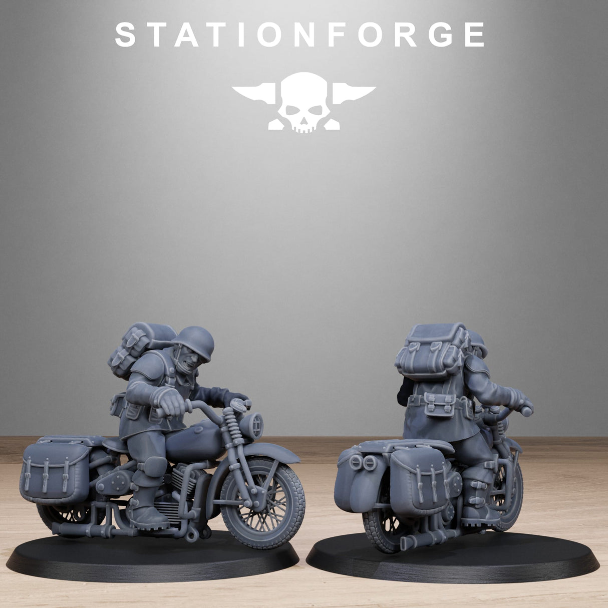 Tabletop Terrain Miniature FreeGuard Bikers