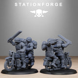 Tabletop Terrain Miniature FreeGuard Bikers