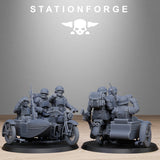 Tabletop Terrain Miniature FreeGuard Bikers