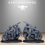 Tabletop Terrain Miniature FreeGuard Bikers