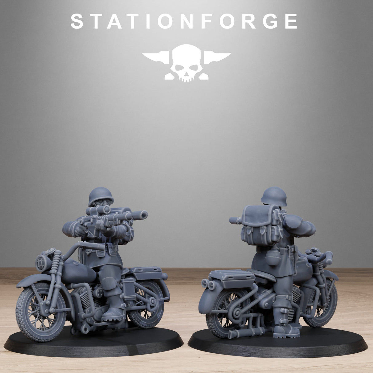 Tabletop Terrain Miniature FreeGuard Bikers