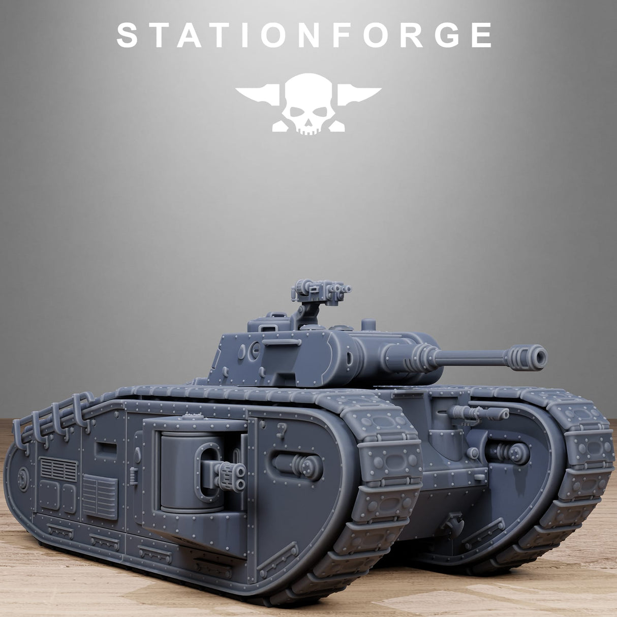 Tabletop Terrain Miniature FreeGuard Heavy Tank