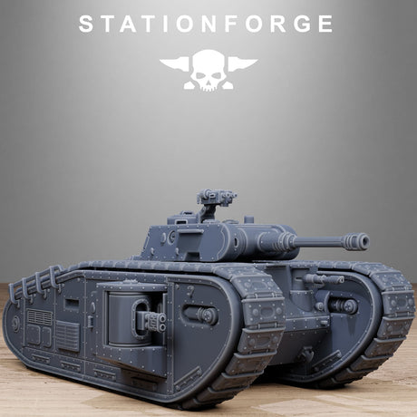Tabletop Terrain Miniature FreeGuard Heavy Tank