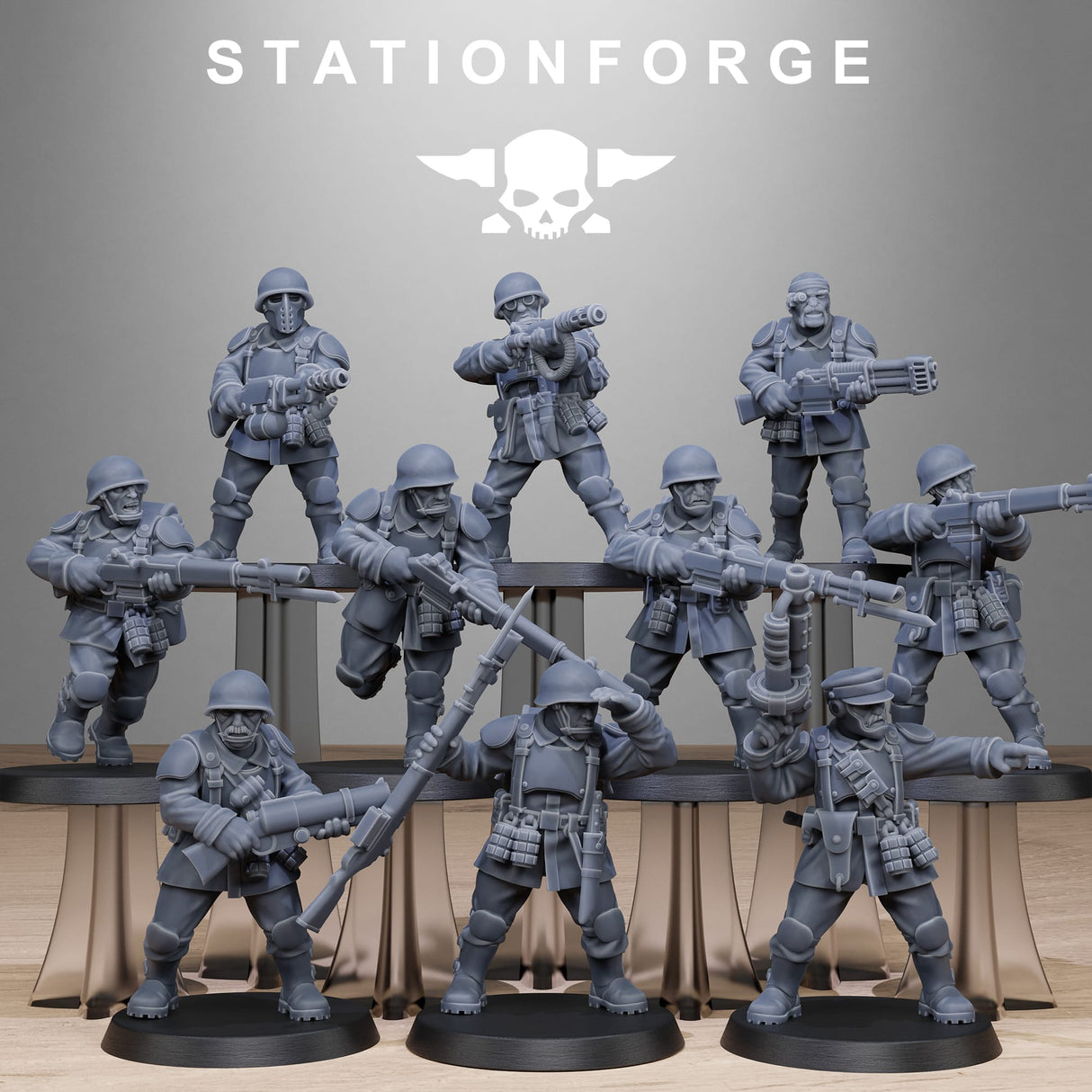 Tabletop Terrain Miniature FreeGuard Infantry