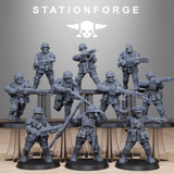 Tabletop Terrain Miniature FreeGuard Infantry