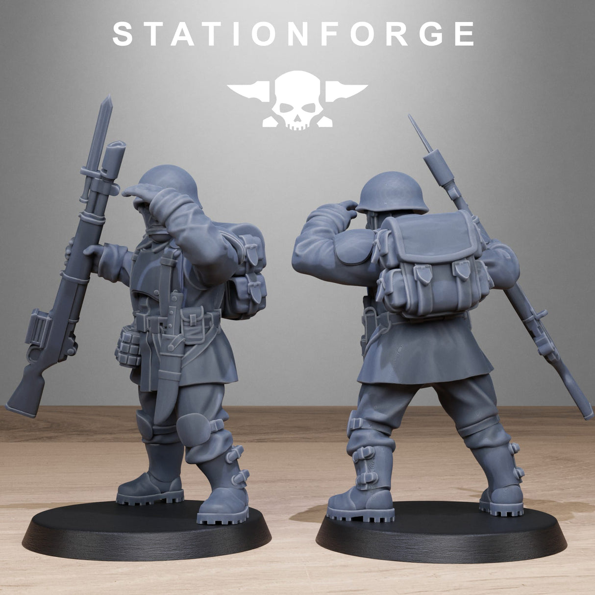 Tabletop Terrain Miniature FreeGuard Infantry