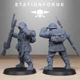 Tabletop Terrain Miniature FreeGuard Infantry