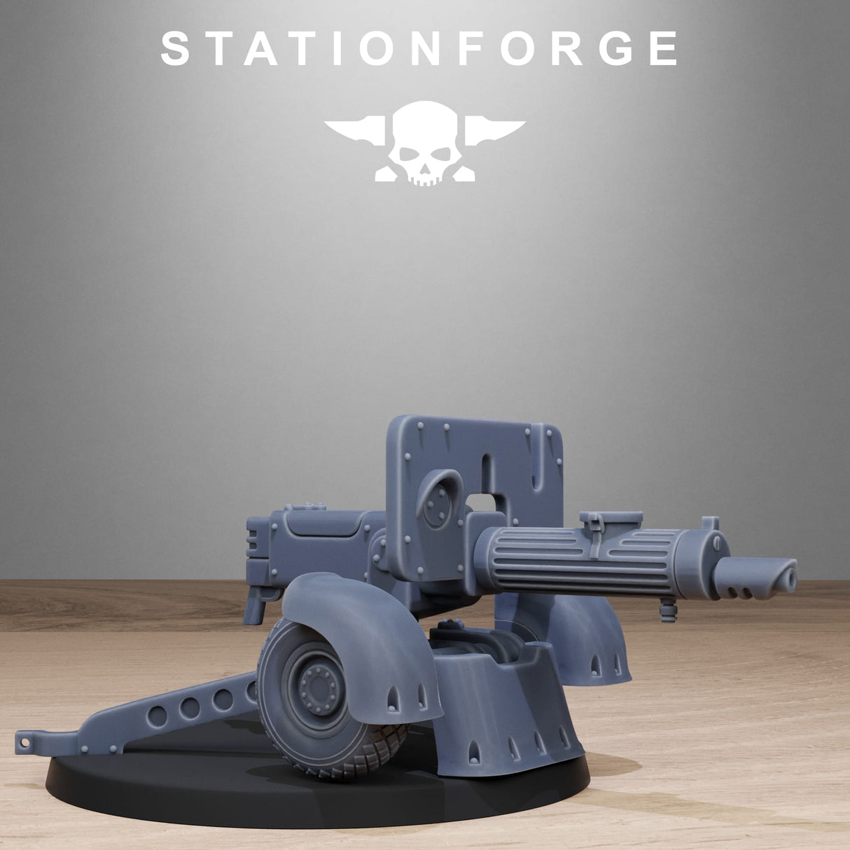 Tabletop Terrain Miniature FreeGuard Light Machine Gun