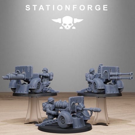 Tabletop Terrain Miniature FreeGuard Light Machine Gun
