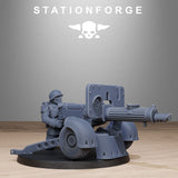 Tabletop Terrain Miniature FreeGuard Light Machine Gun