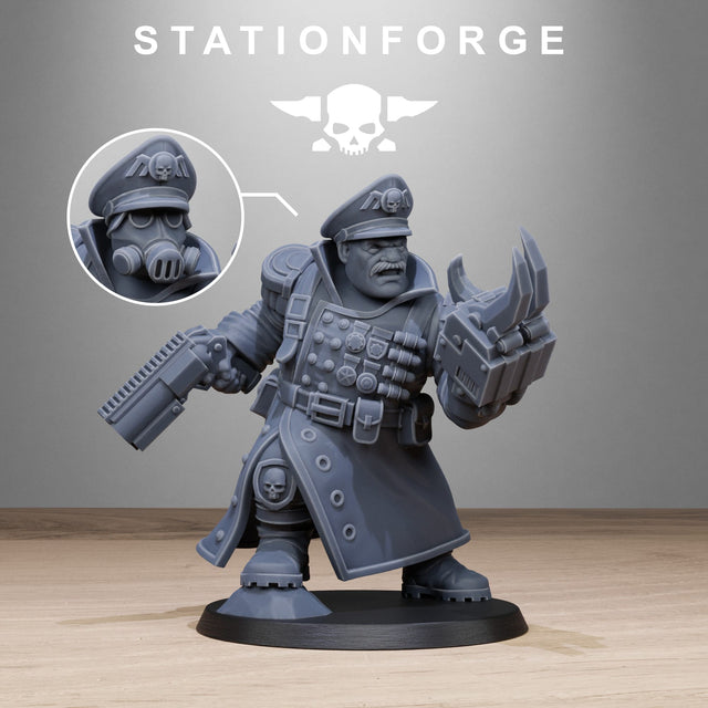 Tabletop Terrain Miniature FreeGuard Mutant Officer
