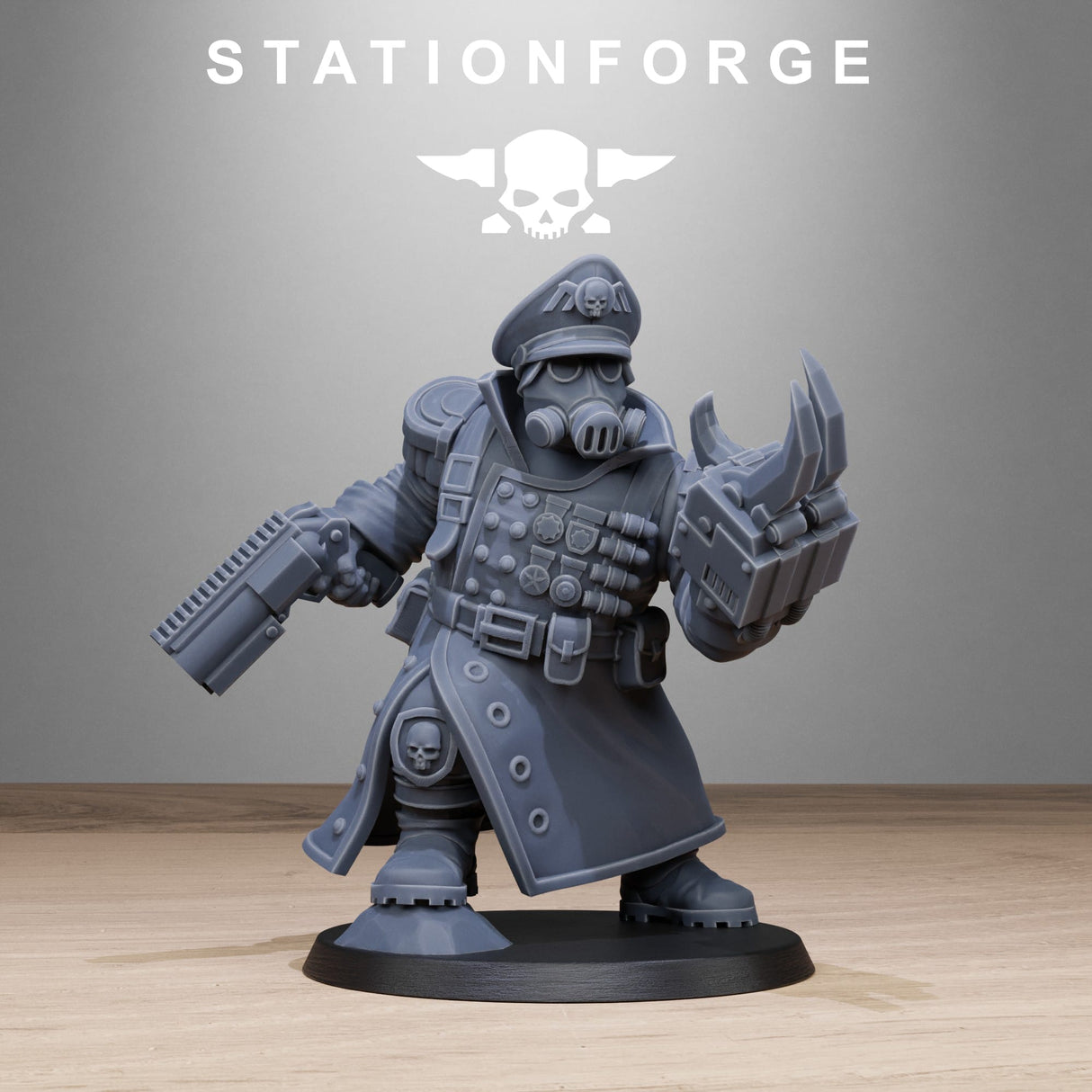 Tabletop Terrain Miniature FreeGuard Mutant Officer