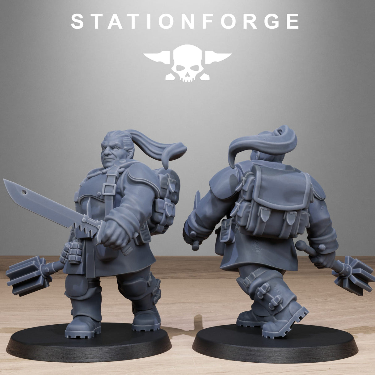 Tabletop Terrain Miniature FreeGuard Mutant Sisters