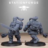 Tabletop Terrain Miniature FreeGuard Mutant Sisters